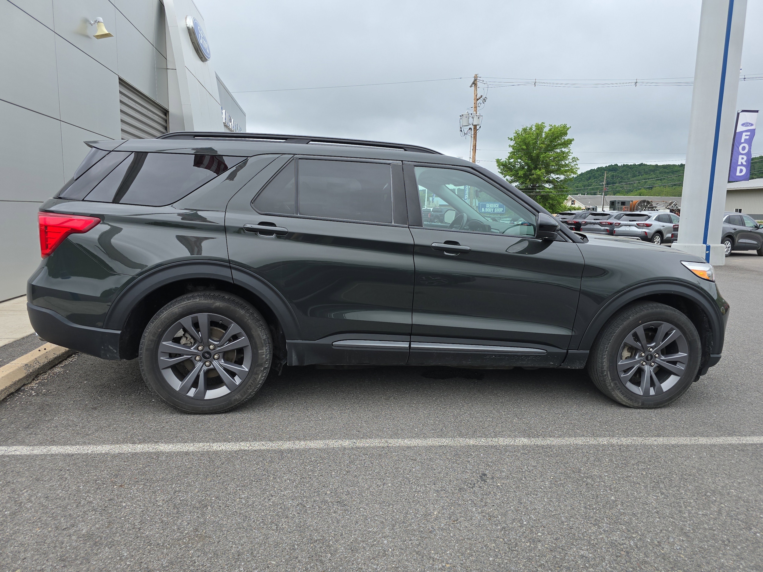 Used 2023 Ford Explorer XLT with VIN 1FMSK8DH6PGA48987 for sale in Mansfield, PA
