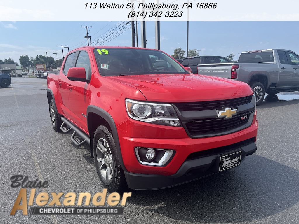 Used 2019 Chevrolet Colorado 4WD Z71 Truck Crew Cab