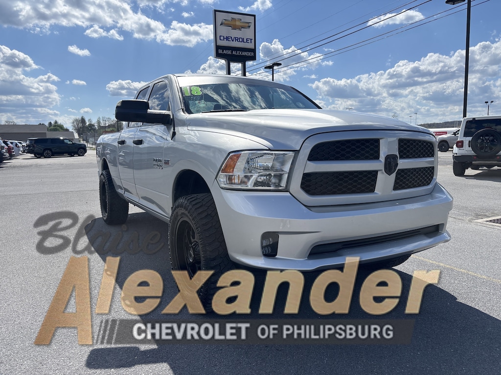 Used 2018 Ram 1500 Express Truck Quad Cab