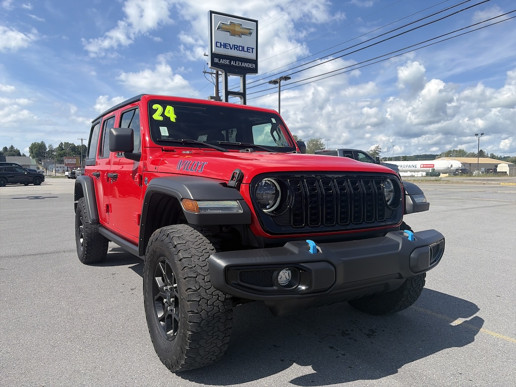 Used 2024 Jeep Wrangler 4xe Willys SUV