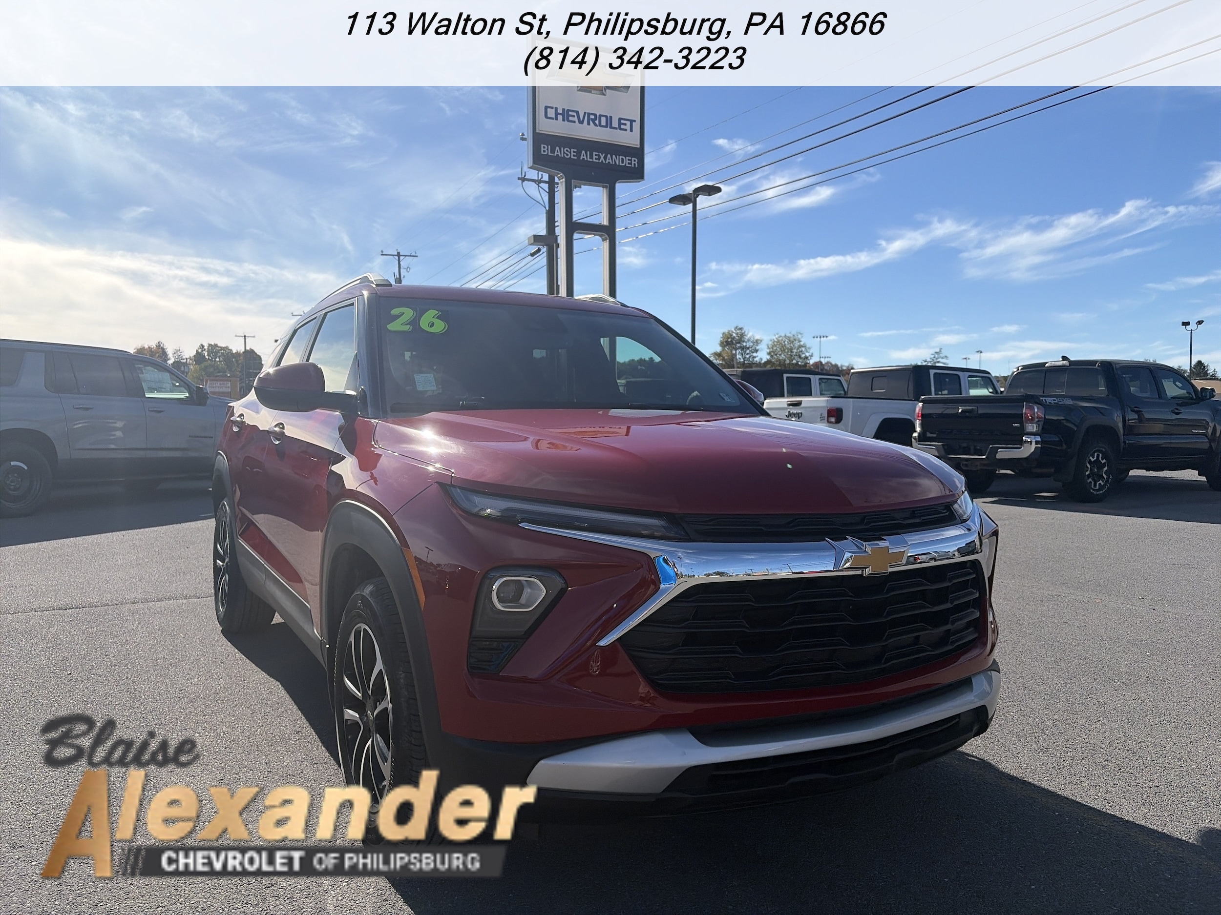 2026 Chevrolet Trailblazer