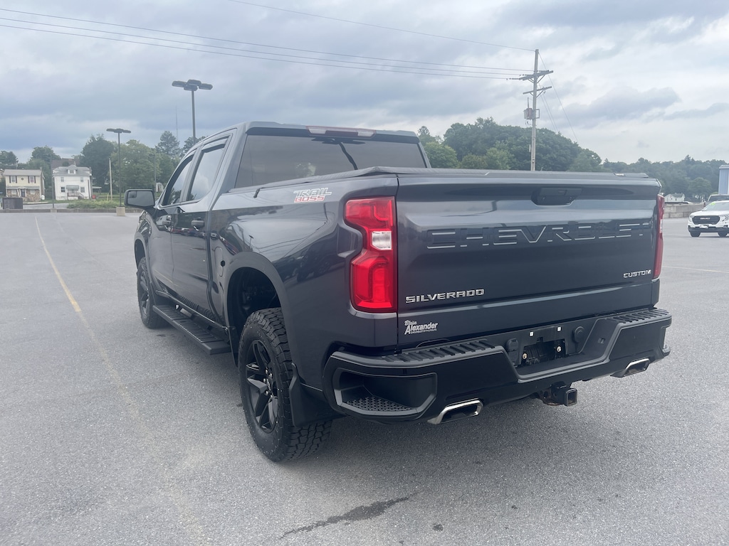 Used 2021 Chevrolet Silverado 1500 Custom Trail Boss Truck Crew Cab
