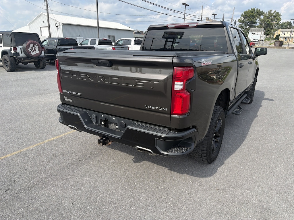 Used 2021 Chevrolet Silverado 1500 Custom Trail Boss Truck Crew Cab