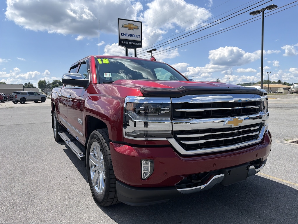 Used 2018 Chevrolet Silverado 1500 High Country Truck Crew Cab