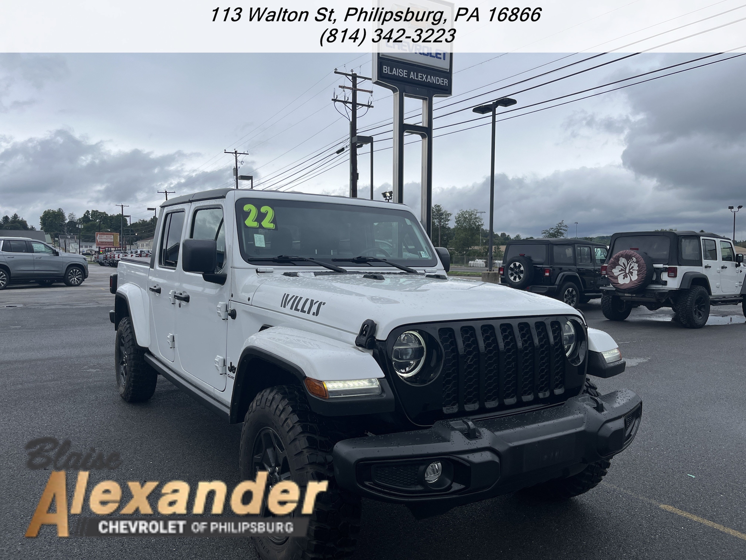 2022 Jeep Gladiator WILLYS
