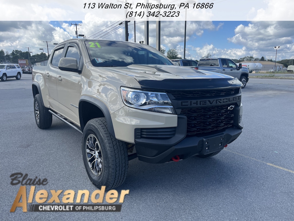 Used 2021 Chevrolet Colorado 4WD ZR2 Truck Crew Cab