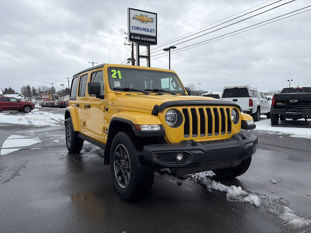 Used 2021 Jeep Wrangler Unlimited 80th Anniversary SUV
