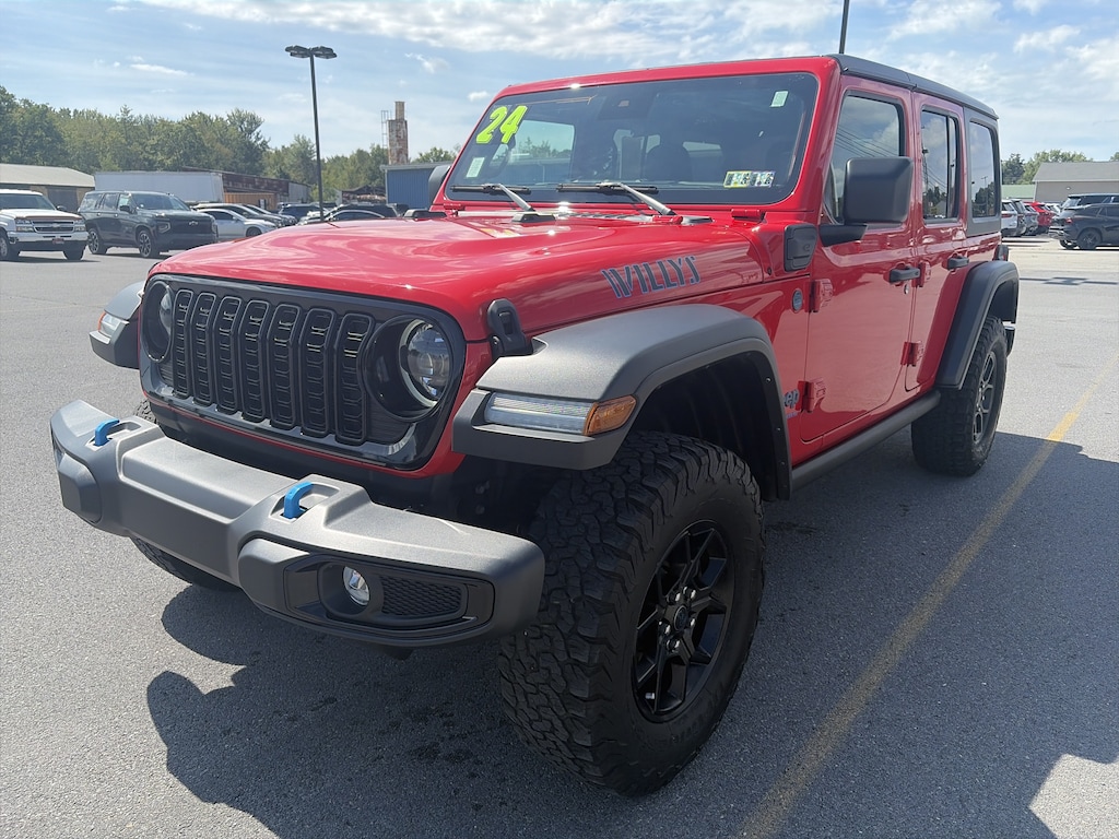 Used 2024 Jeep Wrangler 4xe Willys SUV