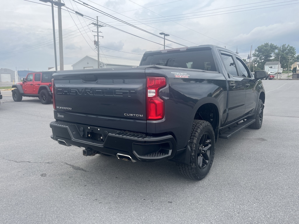 Used 2021 Chevrolet Silverado 1500 Custom Trail Boss Truck Crew Cab