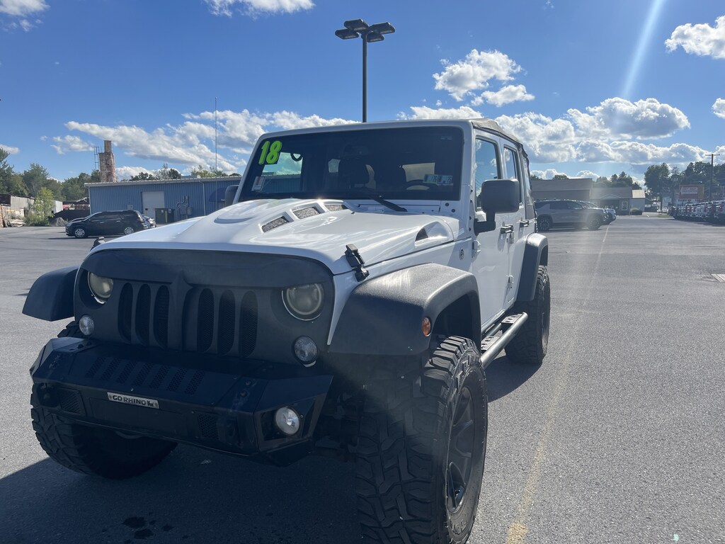 Used 2018 Jeep Wrangler JK Unlimited Sport S SUV