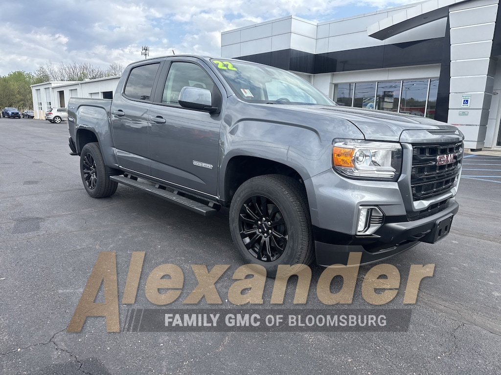 Used 2022 GMC Canyon Elevation Truck Crew Cab