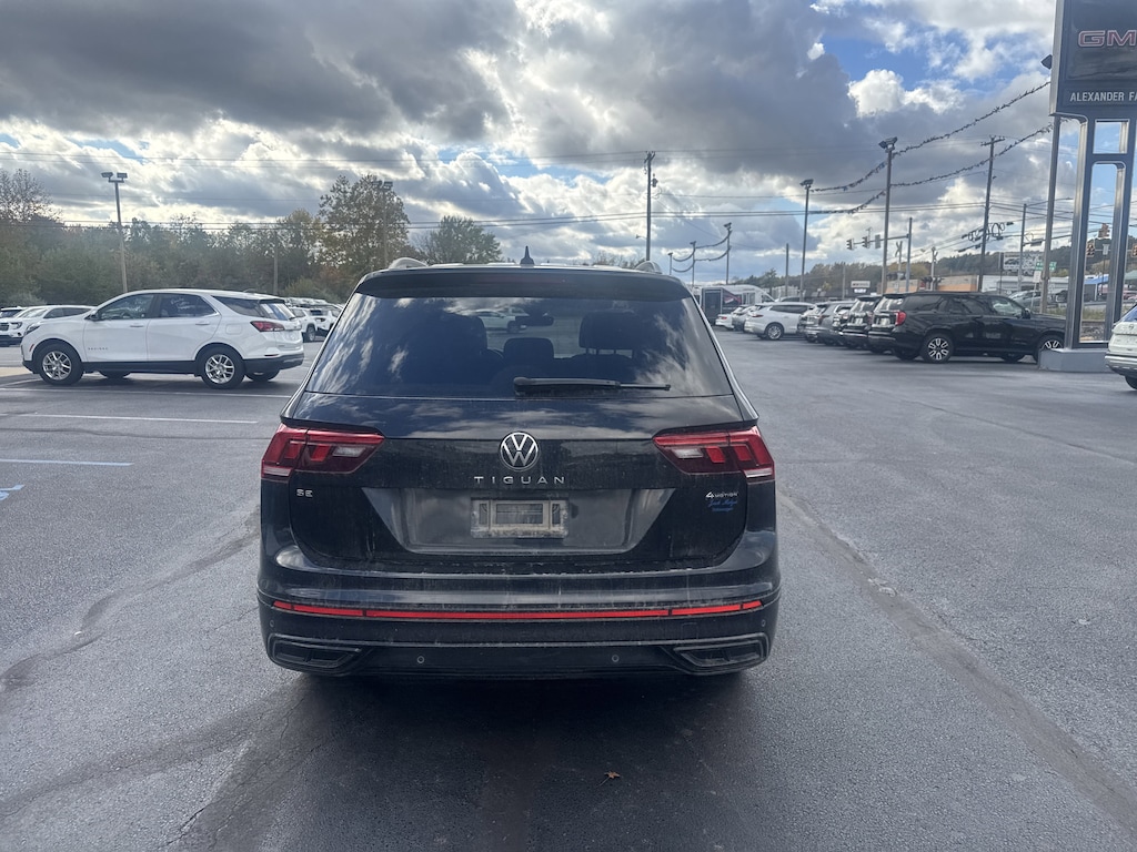Used 2022 Volkswagen Tiguan 2.0T SE R-Line Black SUV