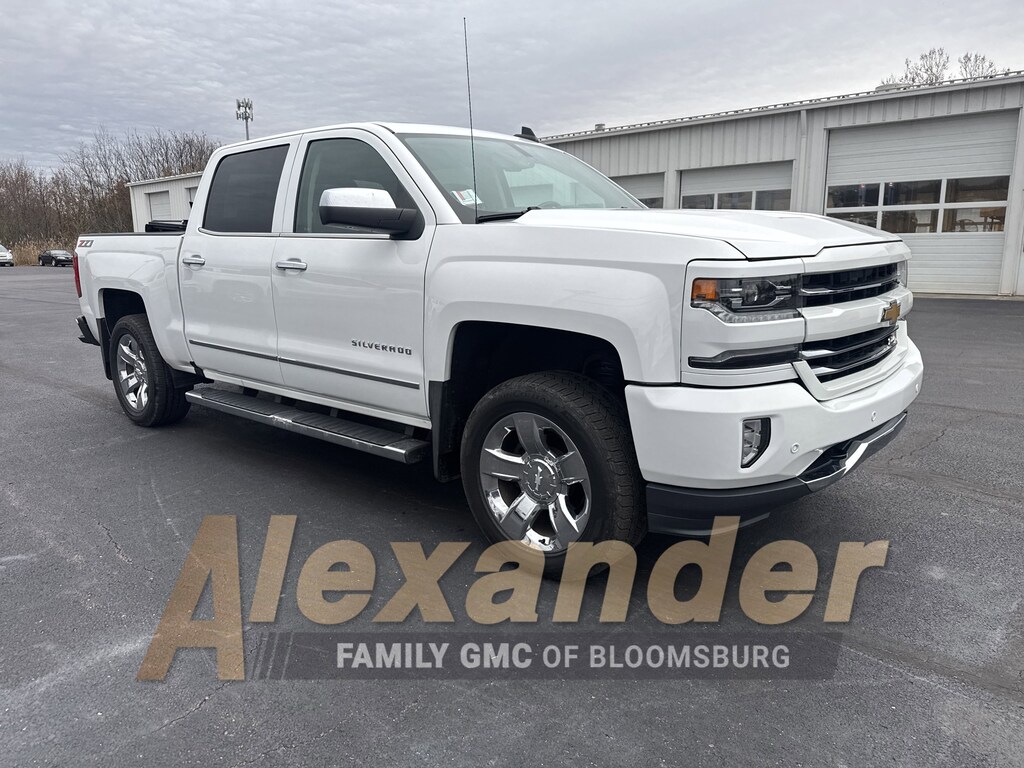 Used 2018 Chevrolet Silverado 1500 LTZ w/2LZ Truck Crew Cab