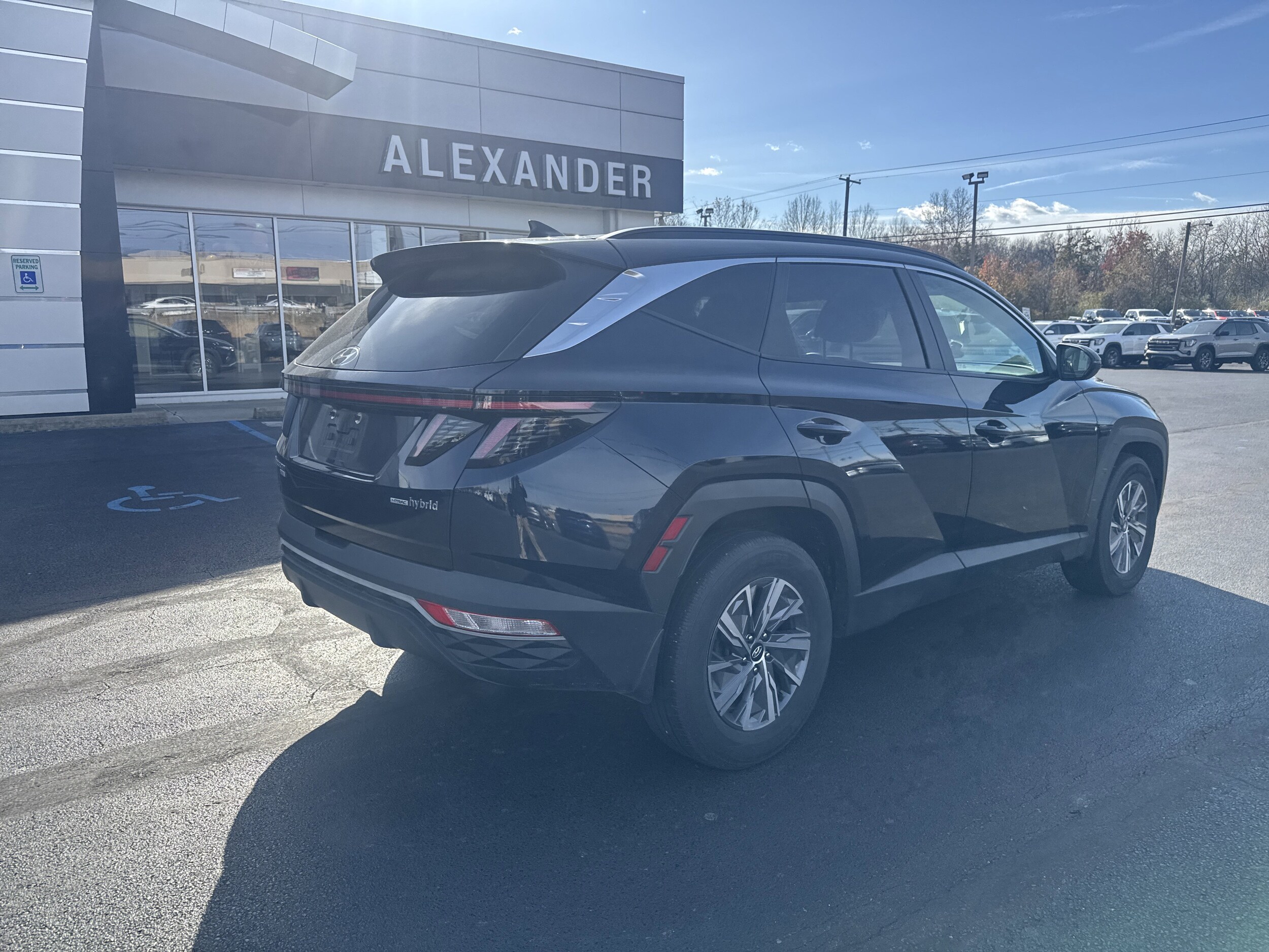 2022 Hyundai Tucson Hybrid Blue photo 3