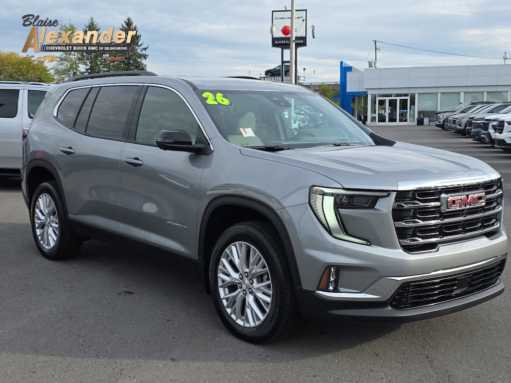 New 2026 GMC Acadia AWD Elevation SUV