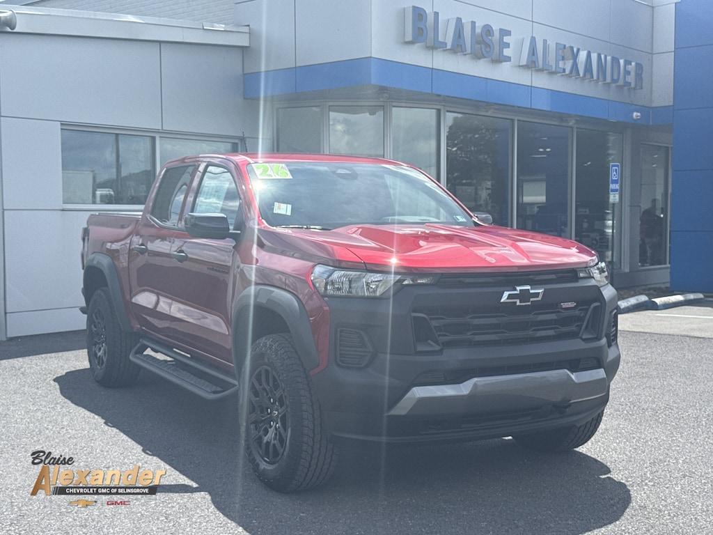 New 2026 Chevrolet Colorado 4WD Trail Boss Truck Crew Cab