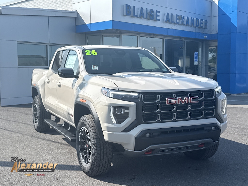 New 2026 GMC Canyon 4WD AT4 Truck Crew Cab