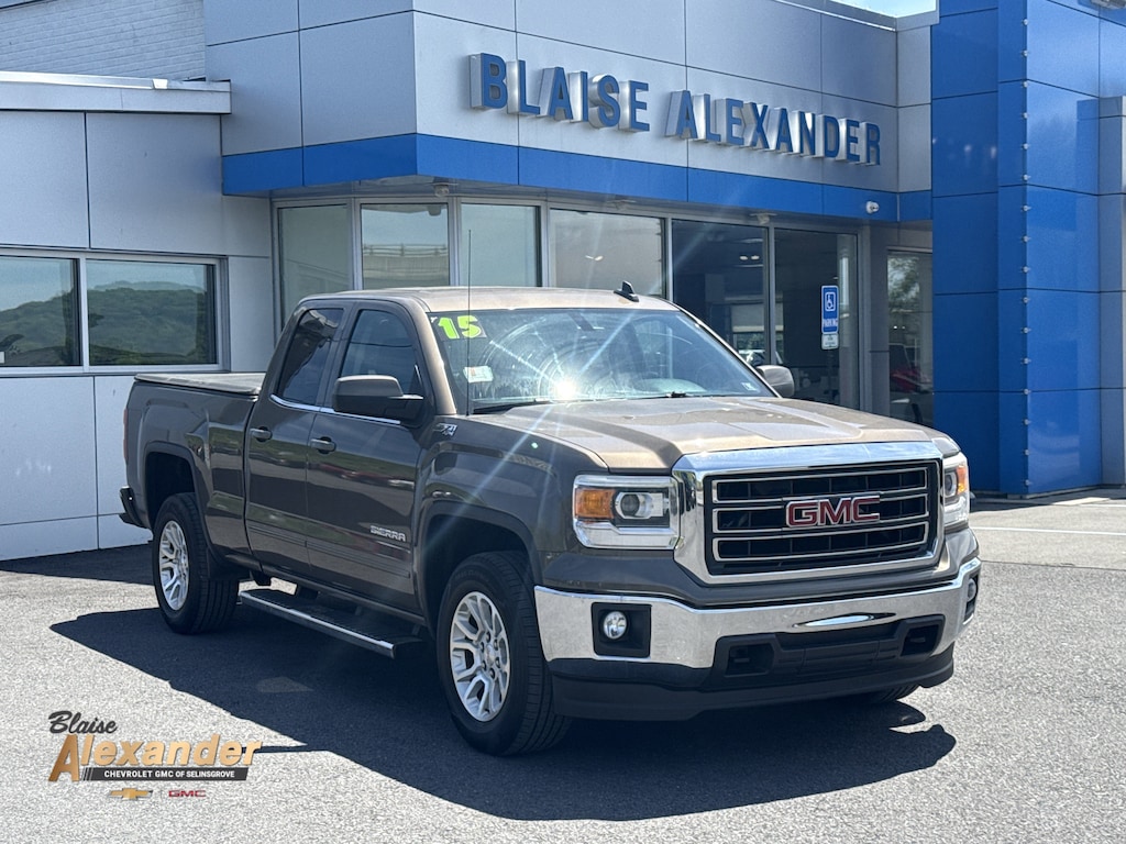 Used 2015 GMC Sierra 1500 SLE Truck Double Cab