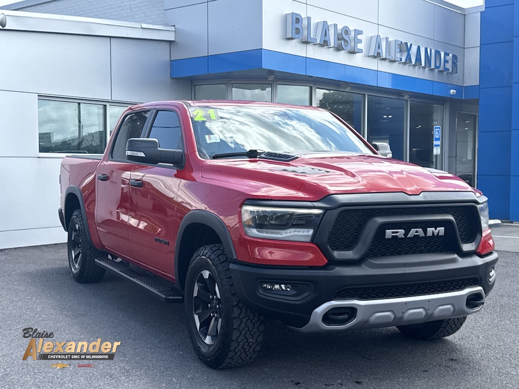 Used 2021 Ram 1500 Rebel Truck Crew Cab