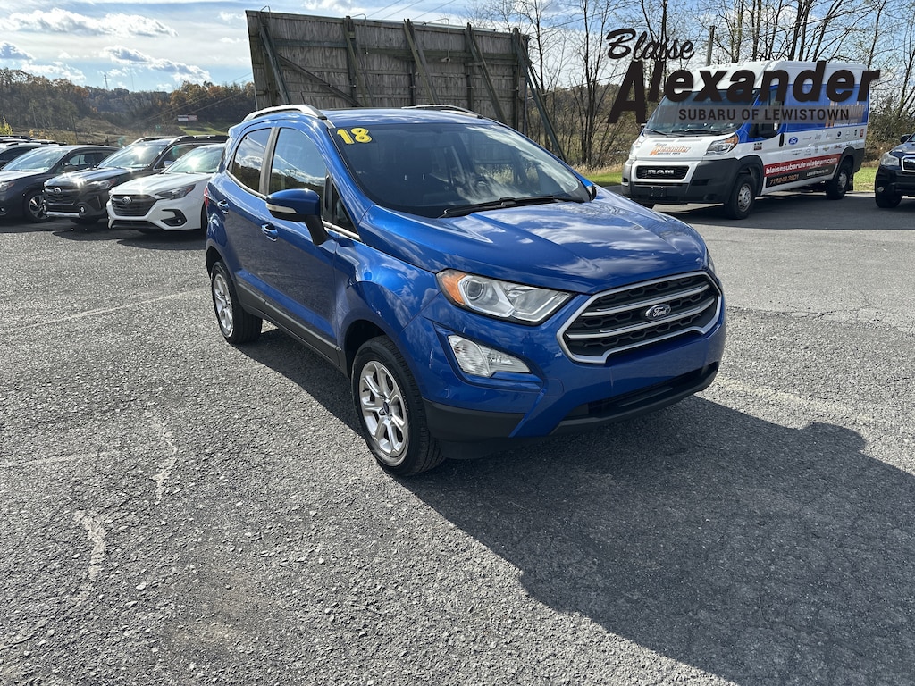 Used 2018 Ford EcoSport SE SUV