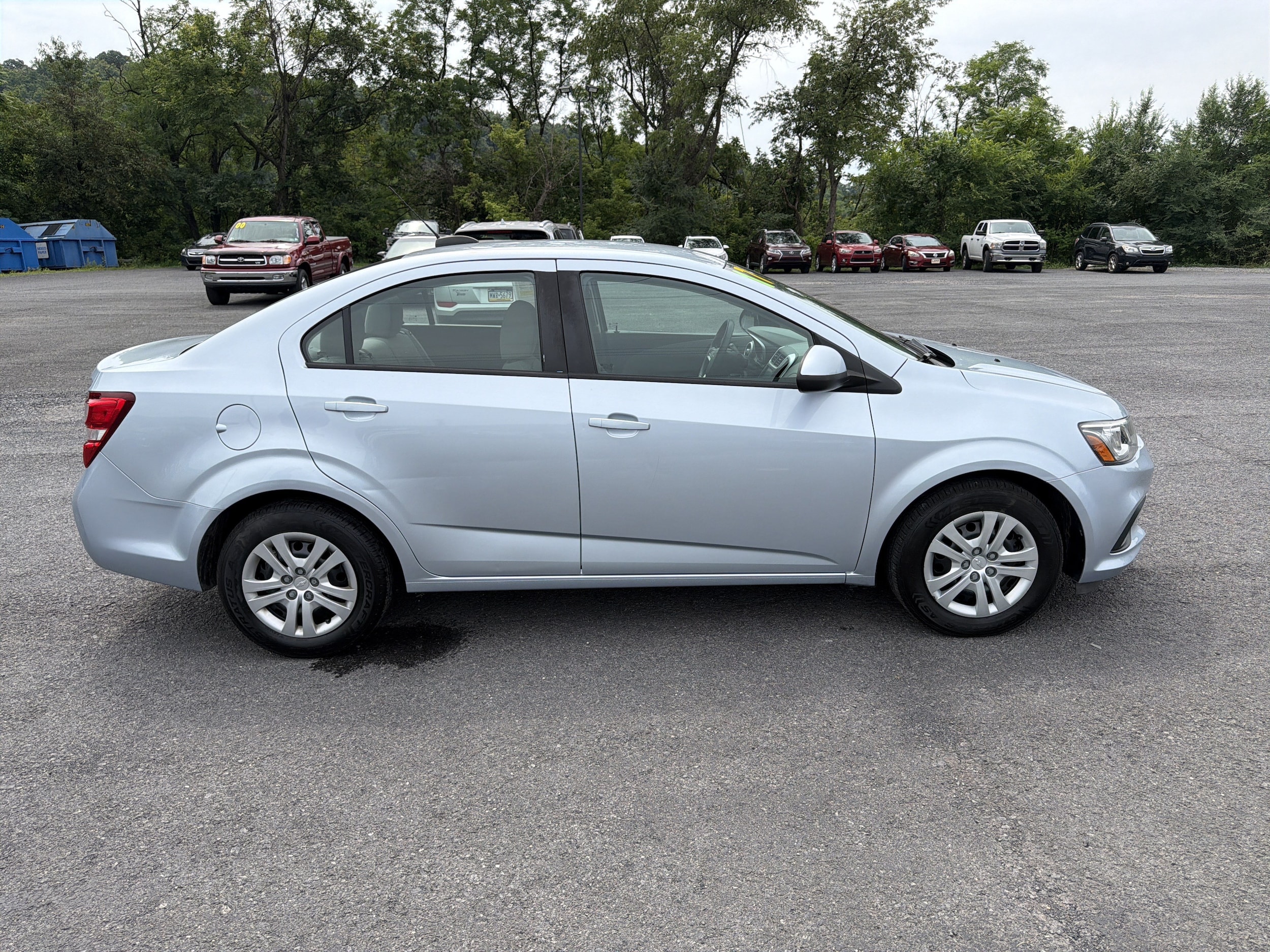 Used 2017 Chevrolet Sonic LS with VIN 1G1JB5SG3H4142913 for sale in Burnham, PA