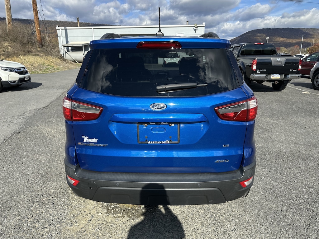 Used 2018 Ford EcoSport SE SUV