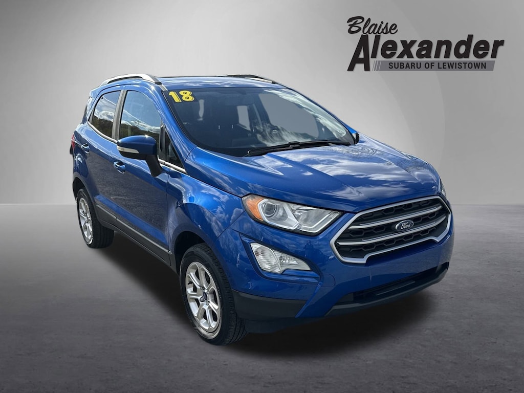 Used 2018 Ford EcoSport SE SUV