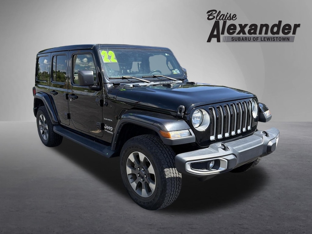 Used 2022 Jeep Wrangler Unlimited Sahara SUV
