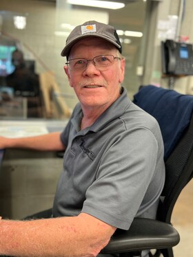 Staff member Richard Macklin from ID_027d90ec0f7a