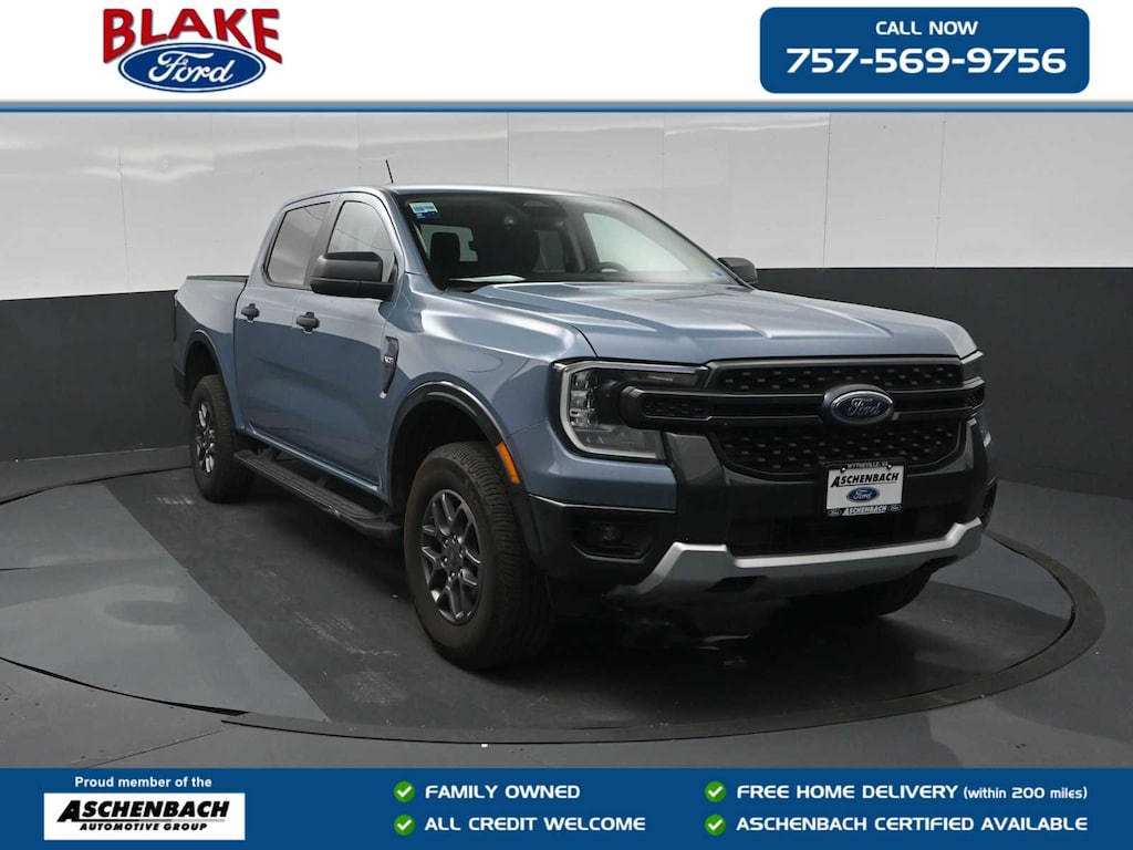 New 2024 Ford Ranger XLT 4WD Supercrew 5 Box 4WD SuperCrew 5 Box