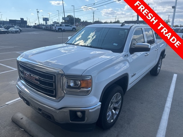 Used 2015 GMC Sierra 1500 SLT with VIN 3GTU2VECXFG491340 for sale in Denison, TX