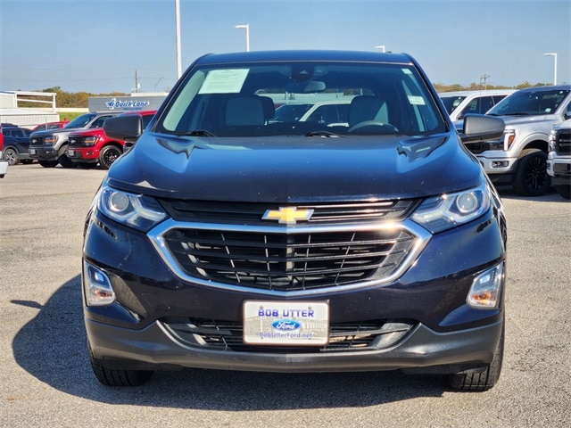 Used 2020 Chevrolet Equinox LS with VIN 2GNAXHEV6L6180025 for sale in Denison, TX