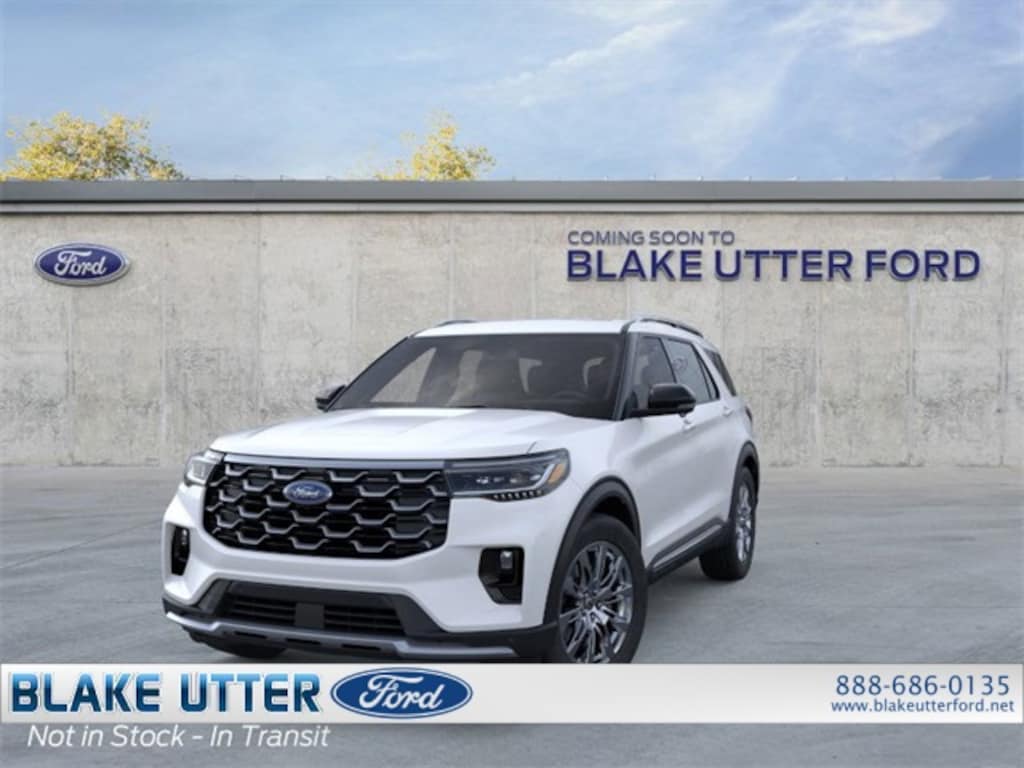 New 2026 Ford Explorer Platinum SUV