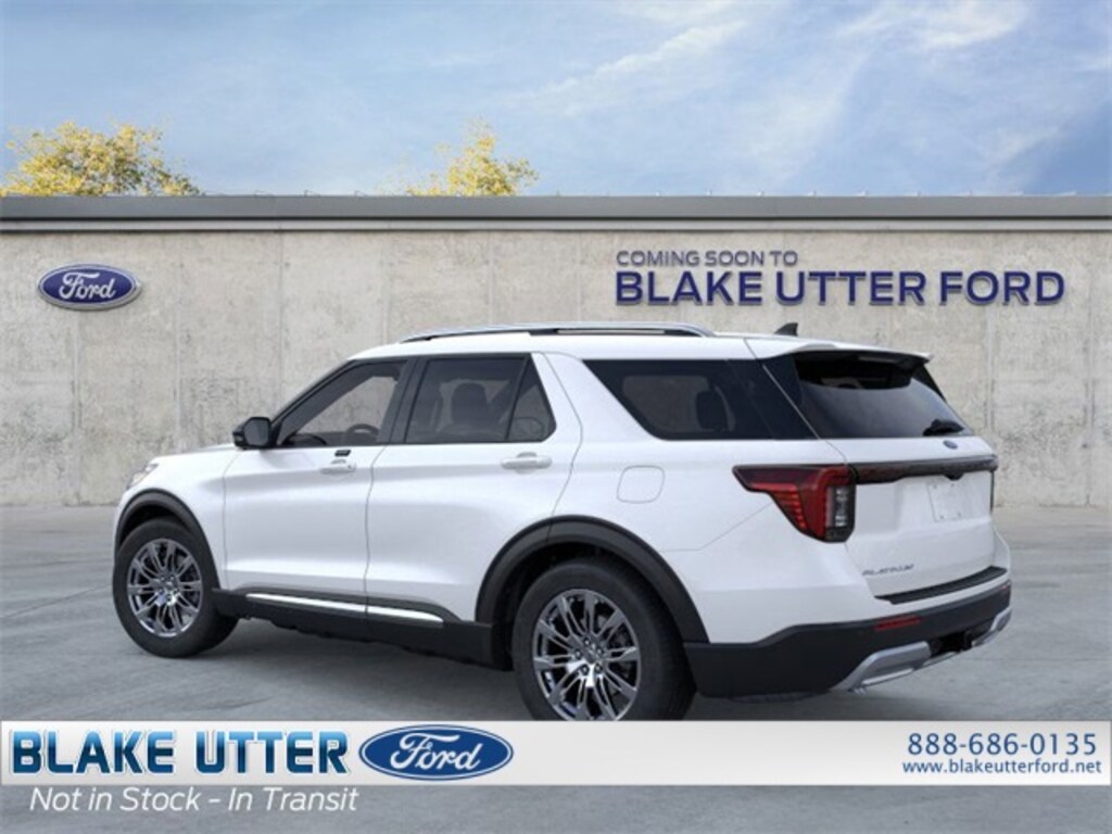 New 2026 Ford Explorer Platinum SUV