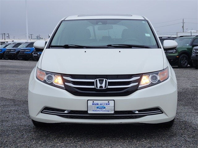 Used 2016 Honda Odyssey EX-L with VIN 5FNRL5H67GB096662 for sale in Denison, TX