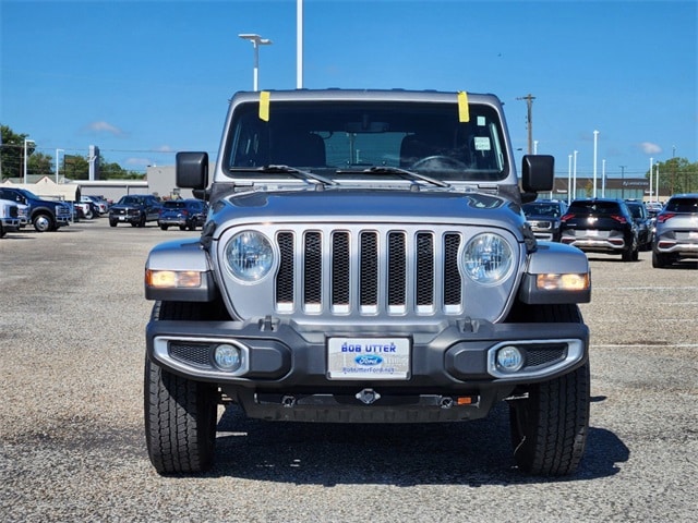 Used 2018 Jeep All-New Wrangler Unlimited Sahara with VIN 1C4HJXEG2JW304637 for sale in Denison, TX