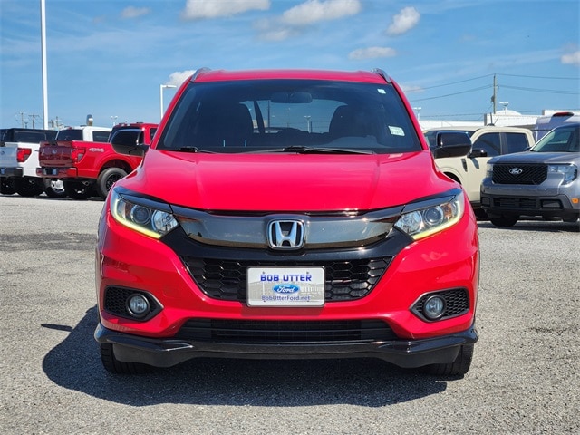 Used 2019 Honda HR-V Sport with VIN 3CZRU5H14KG714843 for sale in Denison, TX
