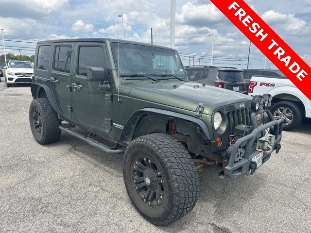 Used 2008 Jeep Wrangler Unlimited X with VIN 1J4GA39128L637937 for sale in Denison, TX