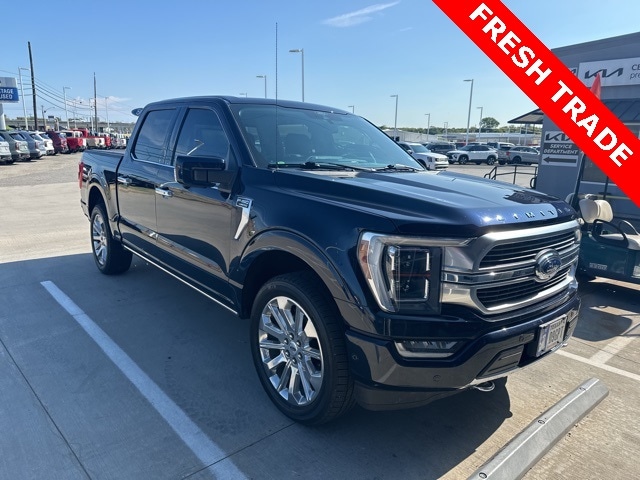 Used 2021 Ford F-150 Limited with VIN 1FTFW1E84MFB04555 for sale in Denison, TX