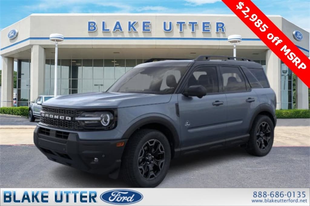 New 2025 Ford Bronco Sport Outer Banks SUV