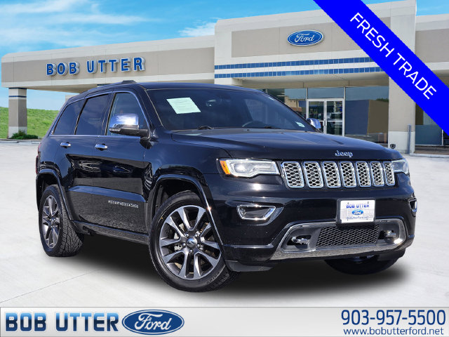 Certified 2017 Jeep Grand Cherokee Overland with VIN 1C4RJECG0HC837738 for sale in Denison, TX