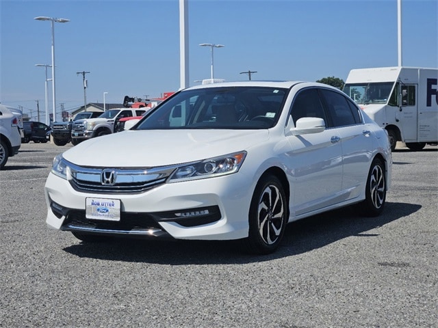 Used 2016 Honda Accord EX with VIN 1HGCR2F71GA215184 for sale in Denison, TX