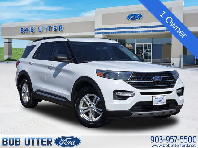 Certified 2020 Ford Explorer XLT with VIN 1FMSK7DH7LGC79143 for sale in Denison, TX