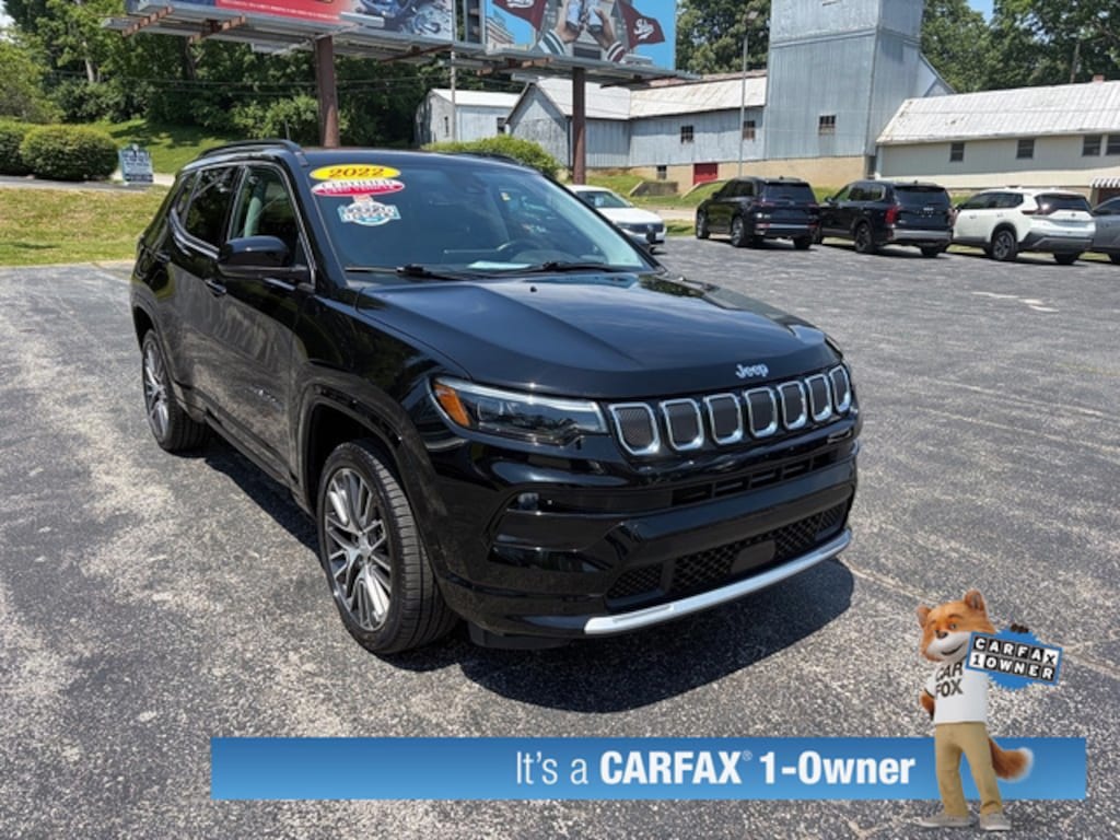 Used 2022 Jeep Compass Limited / ALL-WHEEL-DRIVE SUV