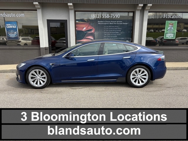 Deep Blue 2017 Tesla Model S Sedan 1-Speed Automatic