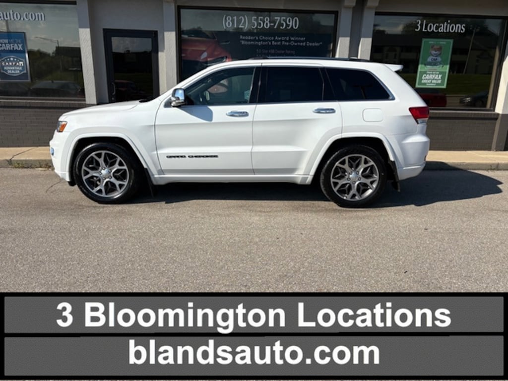 Used 2019 Jeep Grand Cherokee Overland SUV