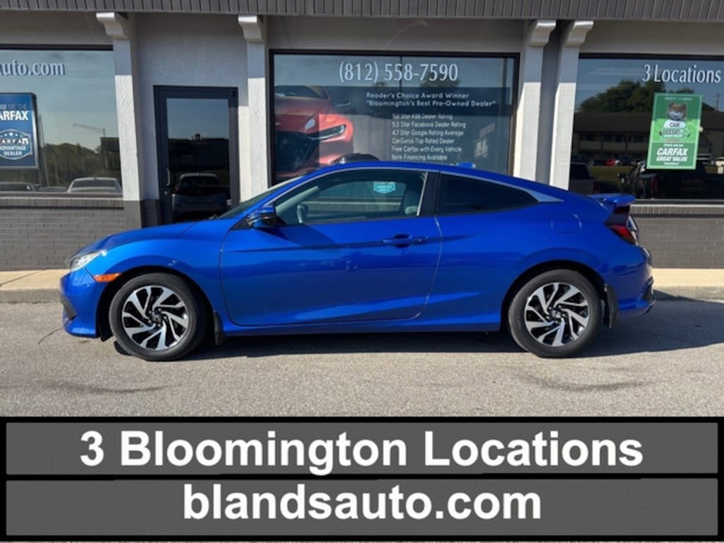 Used 2016 Honda Civic LX-P Coupe