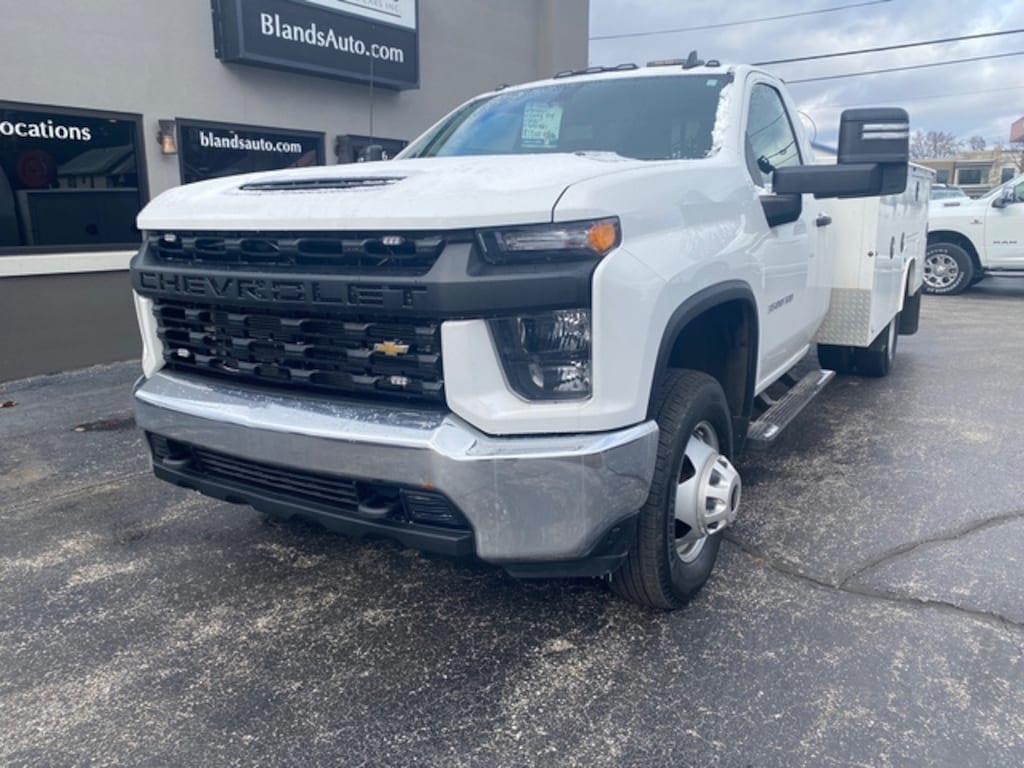 Used 2022 Chevrolet Silverado 3500 HD 4X4 Utility Truck Regular Cab