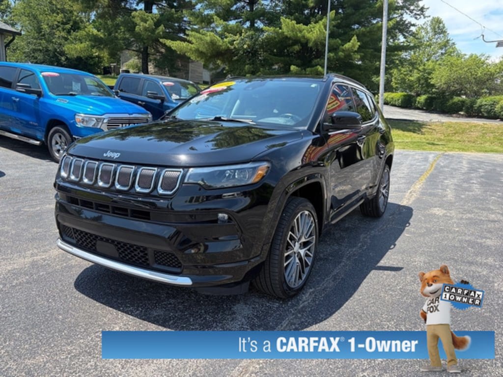 Used 2022 Jeep Compass Limited / ALL-WHEEL-DRIVE SUV