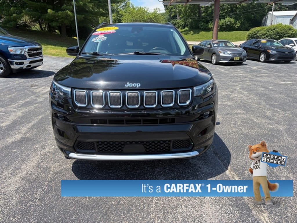 Used 2022 Jeep Compass Limited / ALL-WHEEL-DRIVE SUV